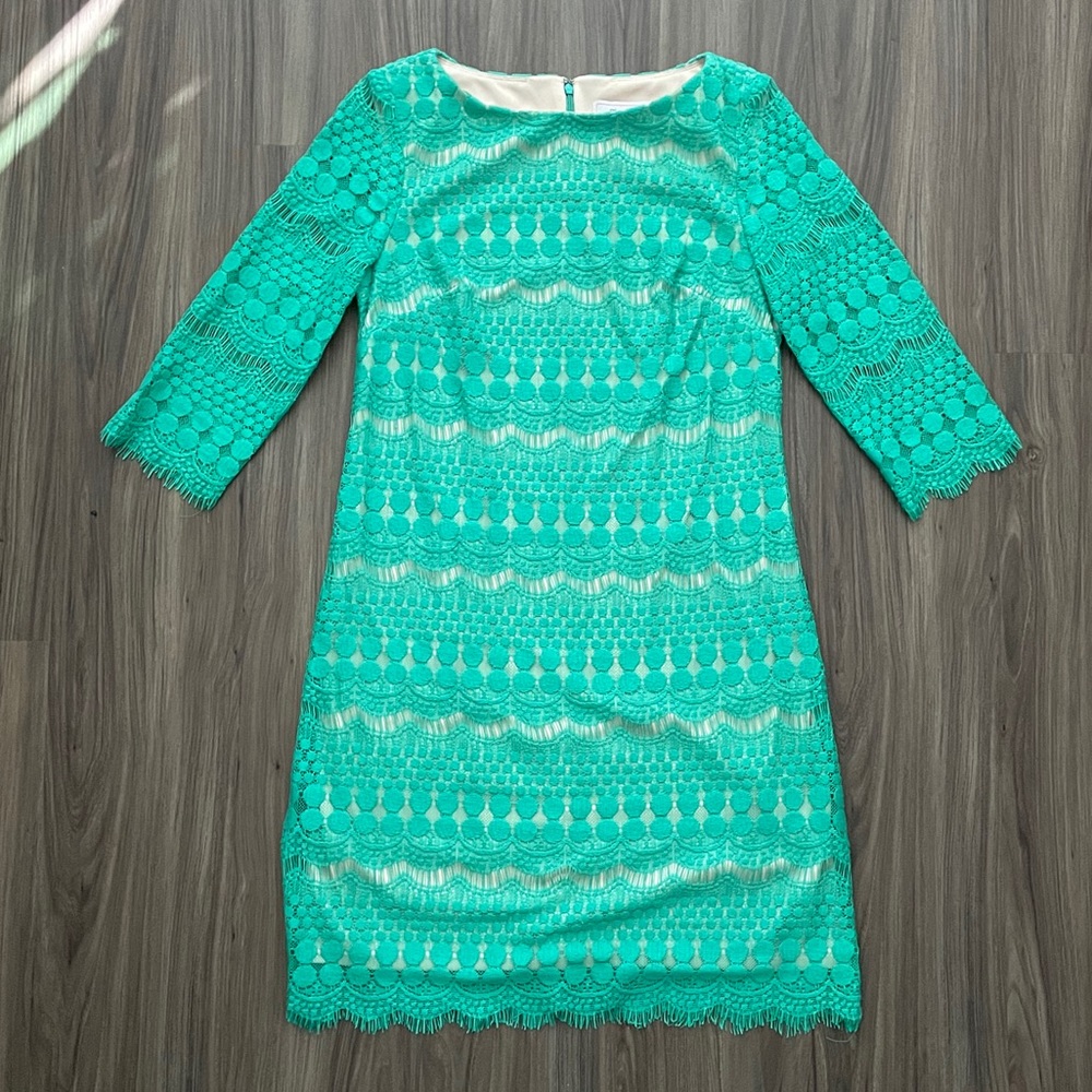 Jessica Howard Lace Sheath Dress Size 6
